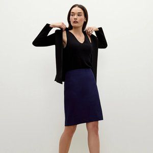 M.M. Lafleur The Noho Skirt - Blue